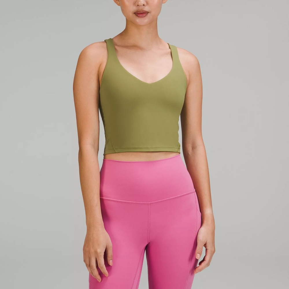 Lululemon Align Tank Top Bronze Green Size 2
